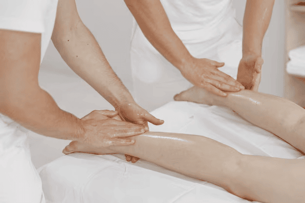 Massage four hands