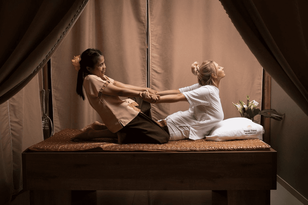 Quy trình massage thái