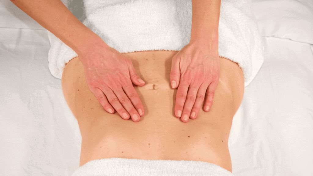 Cách massage bụng sau sinh dễ áp dụng